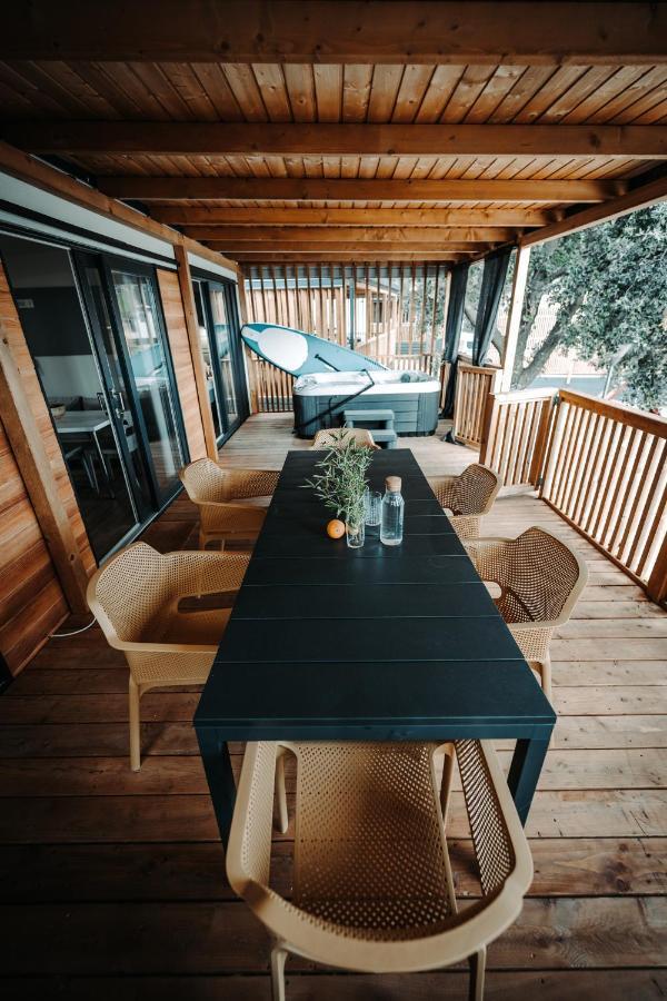 Sea House Shade, Pool & Jacuzzi - Privilege Point Camping & Villas セルツェ エクステリア 写真